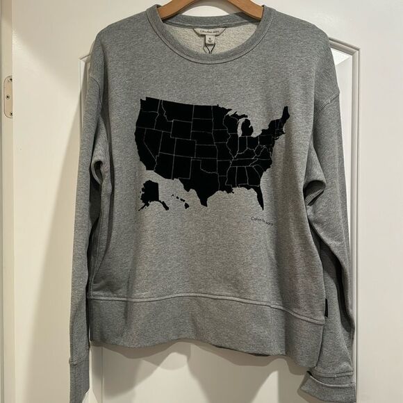 CK Gray sweater,All Products : American Fashion Style Bags On Sale